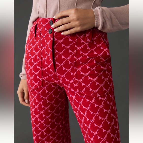 NWT Naomi wide leg pant by Anthropologie - Picture 5 of 8